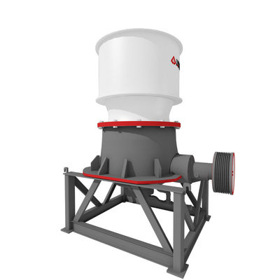 Çelik Tek Silindirli Konik Kırma Makinesi 315kw İnşaat Malzemeleri için
