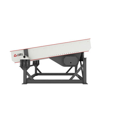 Dayanıklı titreşimli besleyici 45KW Transfer Granular Malzemeleri Madencilik Kaya Çakıcı