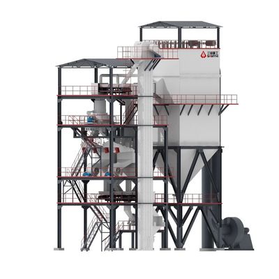 Yüksek performanslı kule tipi kum inşaat makinesi 950KW Kum işleme için