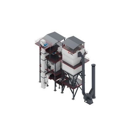 Kum üretimi için 450KW kule tipi kum işleme ekipmanları