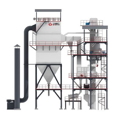 Yüksek performanslı kum işleme için 800KW kule tipi kum makinesi
